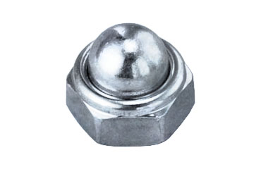 鉄 キャップ(袋)付き セルフロッキングナット(ミリネジ)(輸入品・FRL)
